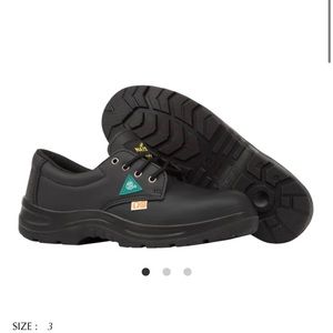 EUC Steele toe shoes men’s size 7 (women’s 8.5)